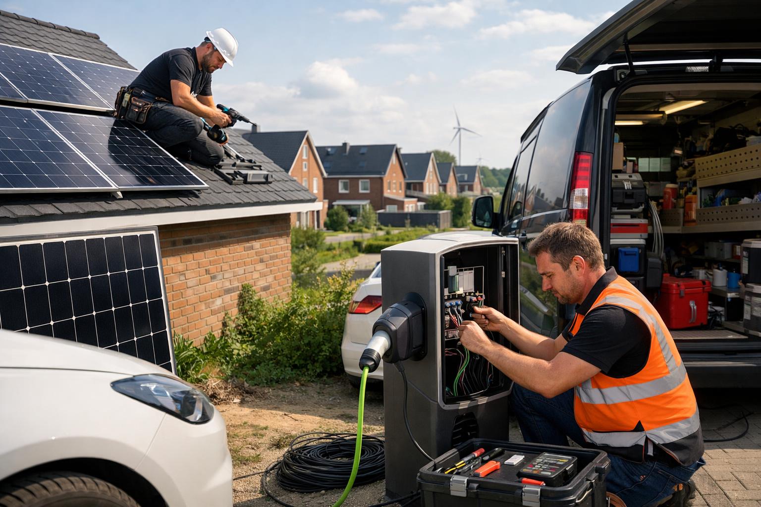 Zonnepanelen- en laadpaalinstallateur